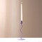 Home Décor Groovy Glow Lilac Candle Holder - Stylish 4x10 Inch Decorative Candle Holder for Living Room & Home Accents